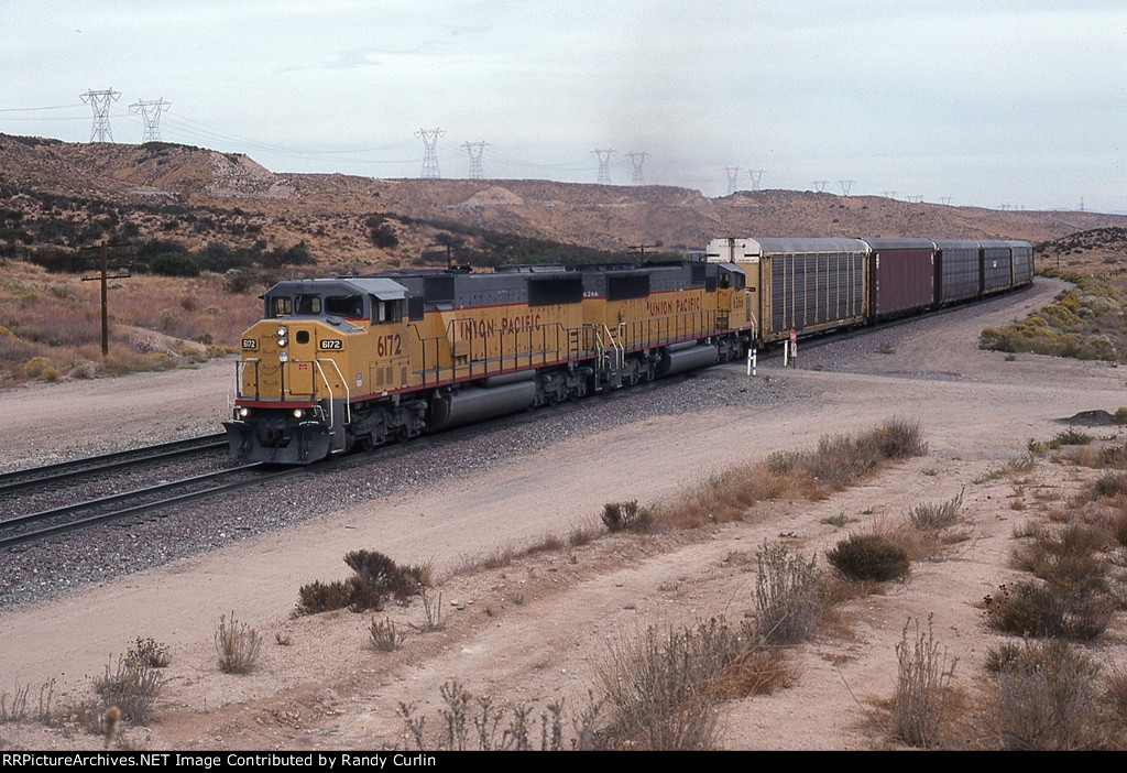 UP 6172 on Cajon Pass